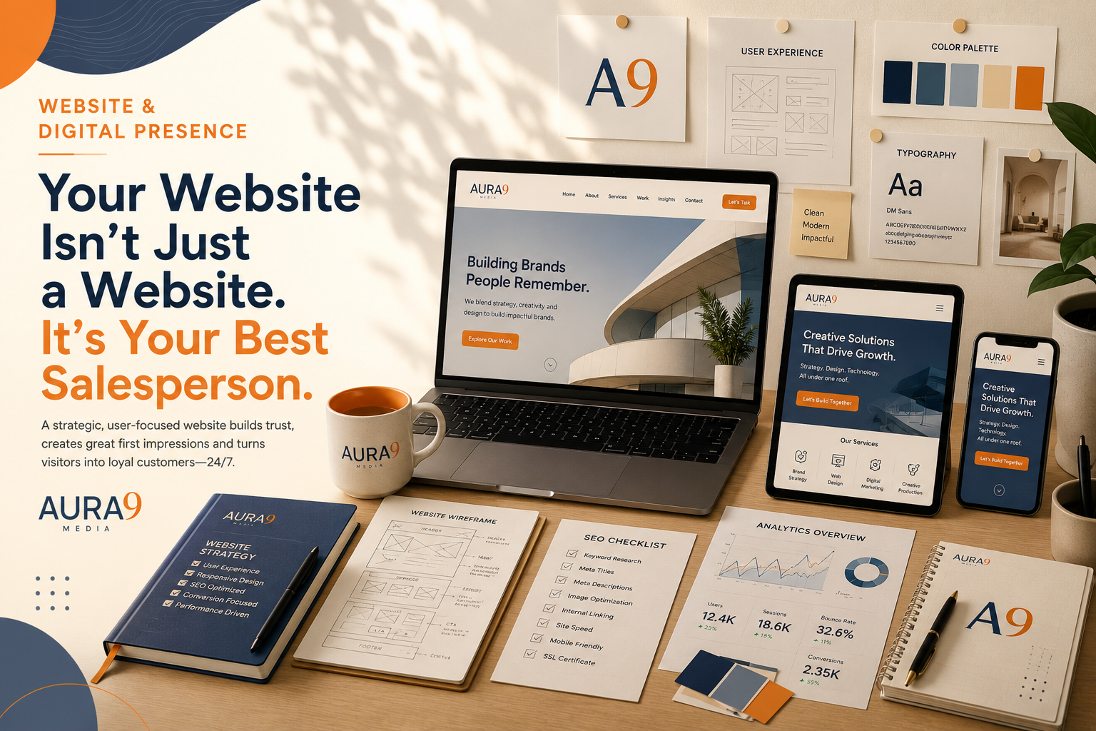 Why Your Website Is Your Most Powerful Salesperson | AURA9